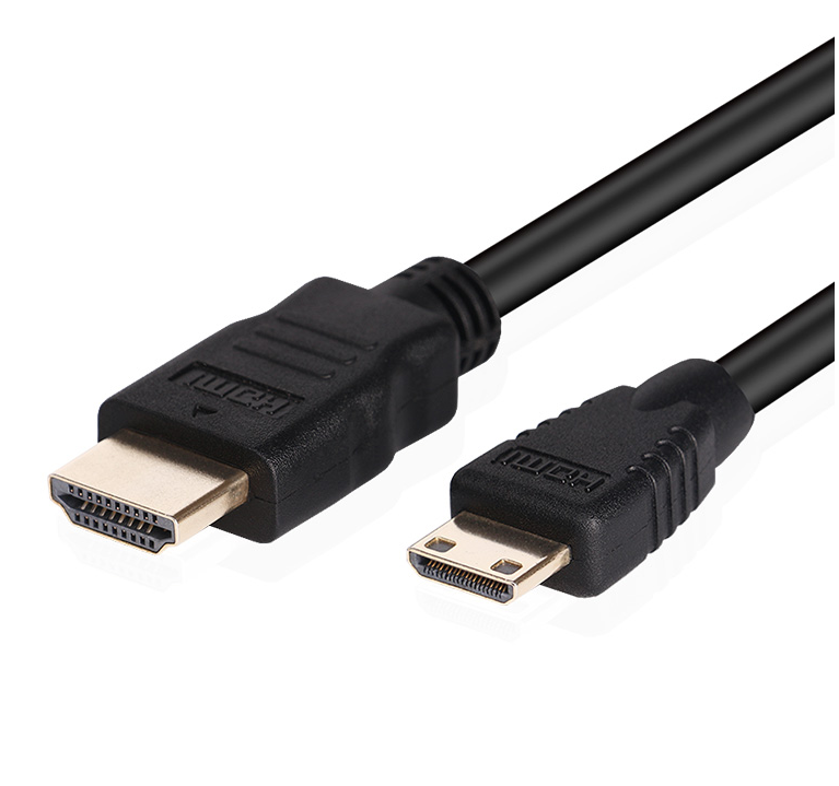 Cáp Chuyển Đổi Hdmi A Sang Mini Hdmi C Male Cho Nikon D3100 D3200 D3300 D5000 D5200 D5300 D7100 D90 D3x D300s D5500 P7100 P7700