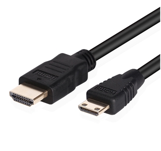 Cáp TV Video HDMI A Sang Mini HDMI C NAM Cho Nikon D3100 D3200 D3300 D5000 D5200 D5300 D7100 D90 D3X D300S D5500 P7100 P7700