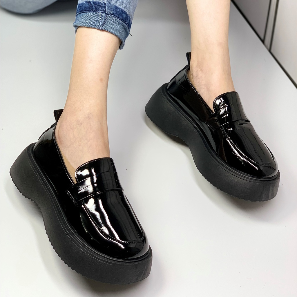 GIÀY ULZZANG NỮ ĐẾ BẰNG PHONG CÁCH TIỂU THƯ LOLITA ĐỘC QUYỀN LOVESHOES MÃ 131