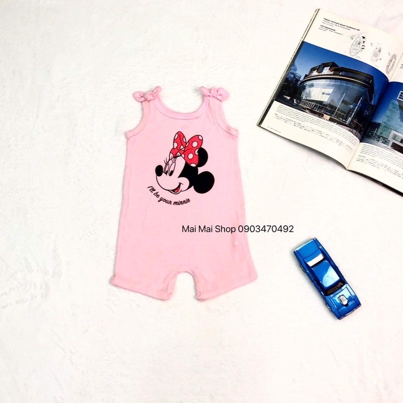 Body Đùi Mickey xuất dư disey sịn sò cho bé gái 3-9m