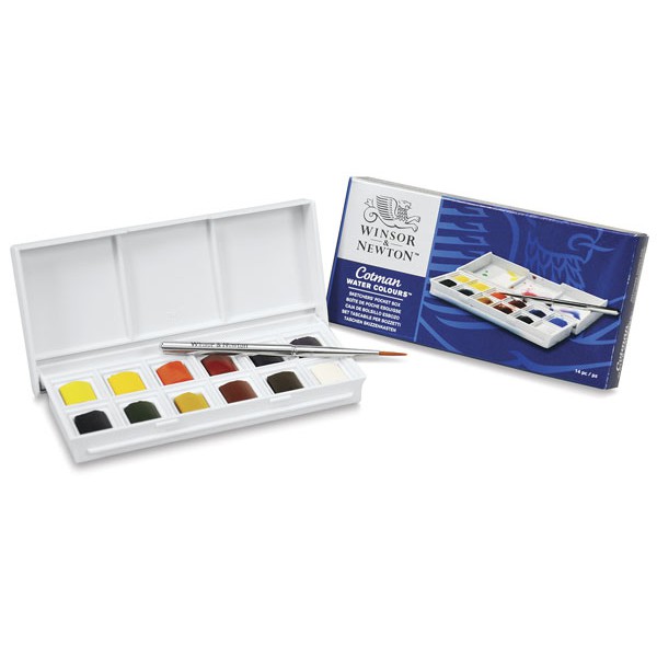 [ARBAT] Màu Winsor &amp; Newton Cotman - Sketchers Box set