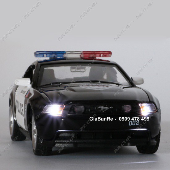 Xe Mô Hình Kim Loạị Ford Mustang Cảnh Sát  911 - Tỉ Lệ 1:32 - 9715.1