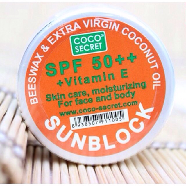 (6.2022) Sỉ 10 cream chống nắng vật lý dầu dừa Coco Secret