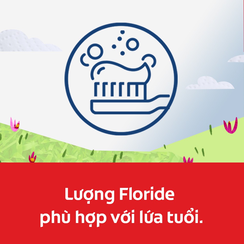 [Mã FMCGCO5 giảm 8% đơn 250K] Kem Đánh Răng trẻ em Colgate Kid Free From không chất nhân tạo dành cho bé 6-9 tuổi 80g