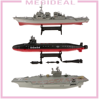 [Megidealmy] Đồ chơi mô hình tàu chiến tỷ lệ 1 / 350