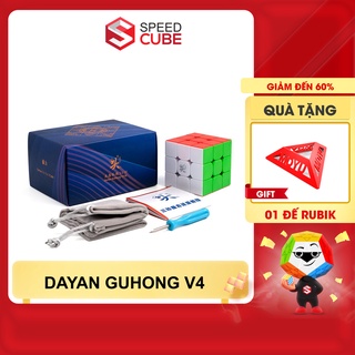 Rubik 3x3 Dayan Guhong v4 Stickerless Phiên Bản Nam Châm Chính Hãng Dayan - Shop Speed Cube