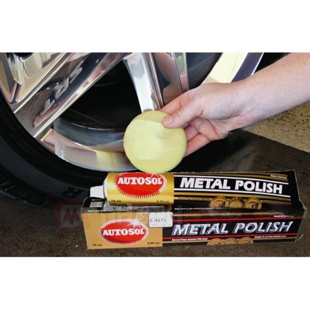 Kem đánh bóng kim loại Autosol Metal Polish 75ml Đức chính hãng chăm sóc làm đẹp xe