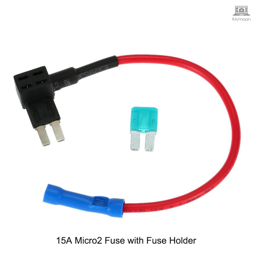 Cầu chì ô tô Micro2 Micro II ATA chu kỳ 32V 15A kèm đầu kết nối