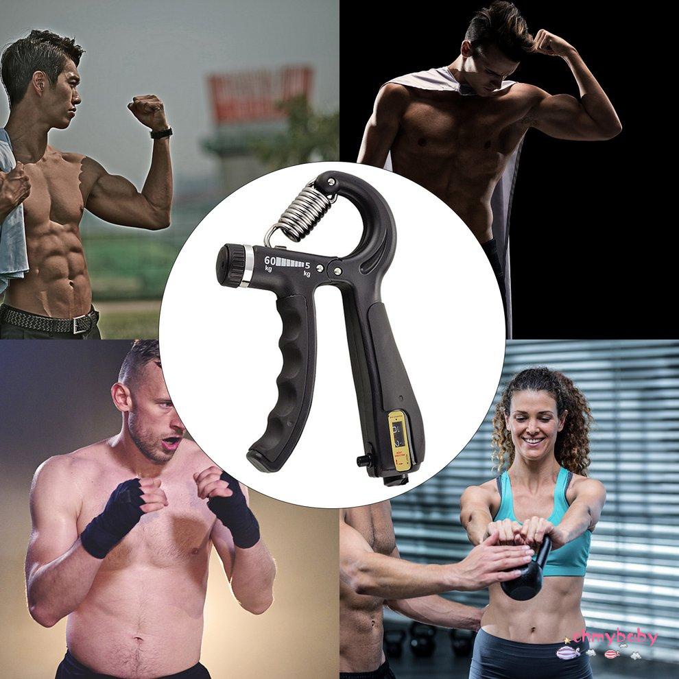 5-60Kg Heavy Gripper có thể điều chỉnh Máy tập thể dục tay Grip Đào tạo cổ tay [8/2]