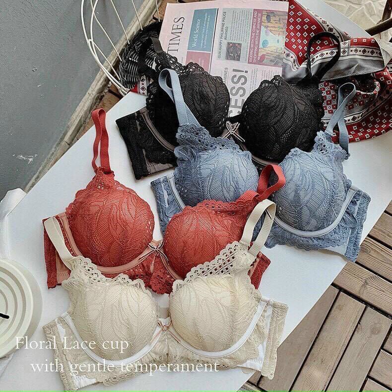 [ẢNH THẬT] SET ĐỒ LÓT NỮ GOM NGỰC CÓ MÚT ĐỆM | BigBuy360 - bigbuy360.vn