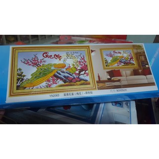 Tranh đính đá cha mẹ