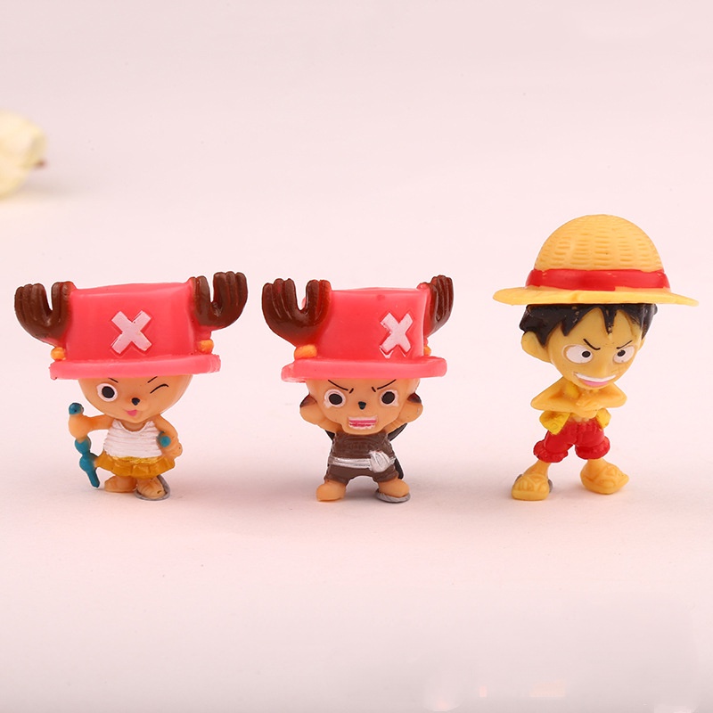 Mô Hình Nhân Vật Hoạt Hình One Piece Tự Làm Trang Trí Điện Thoại / Móc Khóa