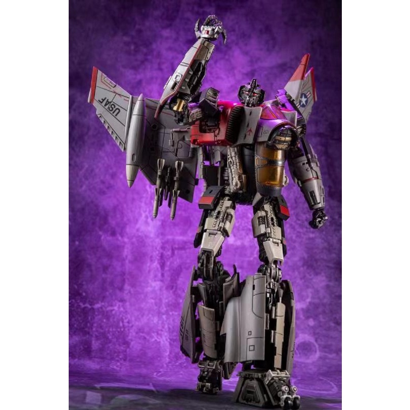 Mô hình Transformers SX01 Thunder Warrior SX-01 Blitzwing - người máy biến hình Transformer SX 01, robot lắp ráp cao cấp
