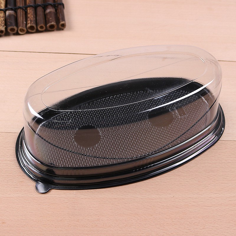 Set 10 hộp oval F70 đựng bánh bánh mì hoa cúc, bánh cheese cake, bánh bò,...