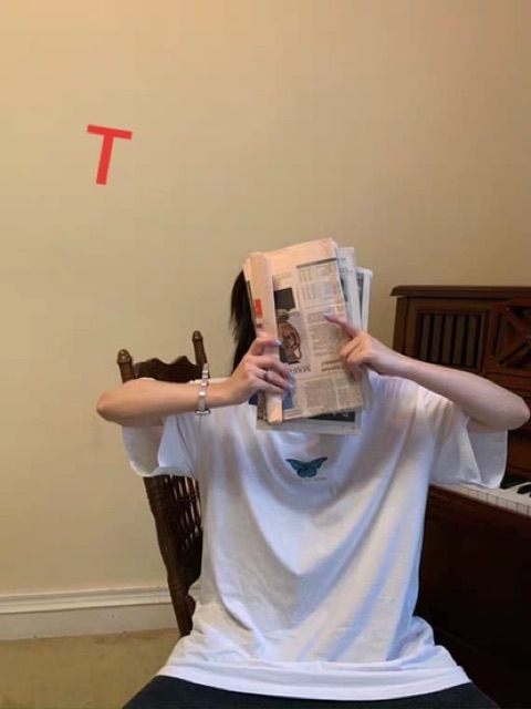 Áo in bướm Chất tici TTB788