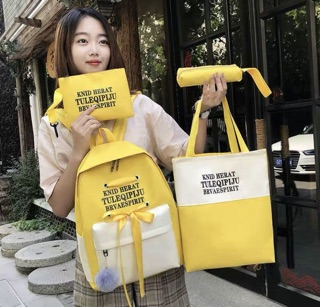 SET 4 món BALO - Kird hearrt thắt nơ