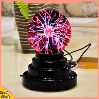 Đèn ngủ hình quả cầu plasma cảm ứng điều khiển bằng giọng nói
