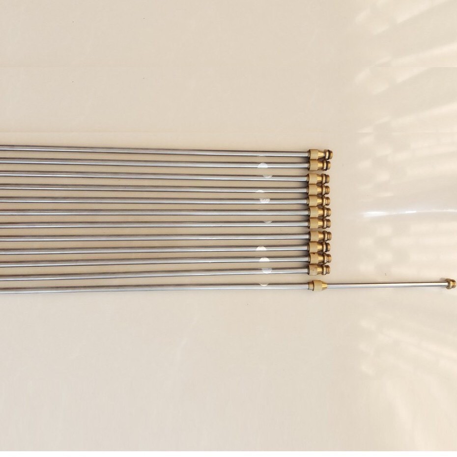 Cần rút tưới cây, cần phun thuốc inox 60 cm ren đồng Kéo dài ra 120cm dùng cho bình phun thuốc tự động, bình Mã Lai