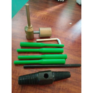 combo 1 bộ đầu hàn sự cố và 4 que hàn 1 văn ren gãy 2 đầu