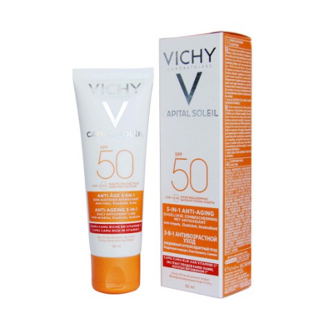 Kem Chống Nắng Chống Lão Hoá Vichy Ideal Soleil Anti Age SPF50+ MB055000 (50ml)