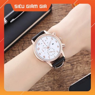 [SIÊU SALE]ĐỒNG HỒ NAM TILOV mặt đồng hồ tròn dây da Kensir