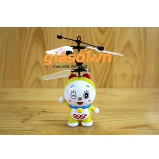 Máy bay cảm ứng Doremi có remote ( vàng )