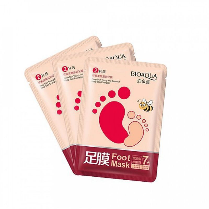 [Hàng Chuẩn]Mặt nạ dưỡng da chân Bioaqua Foot mask