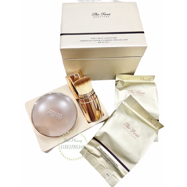 Bộ phấn nước Ohui The First ampoule cover cushion special set | BigBuy360 - bigbuy360.vn