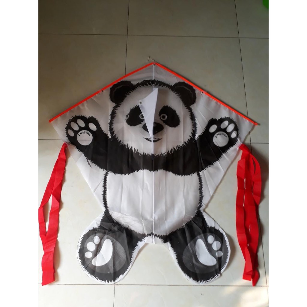 DIỀU - GẤU TRÚC PANDA(TRE) + TẶNG CẦM THẢ DIỀU 150 MÉT DÂY  (SHOP DIỀU GIÁ RẺ)