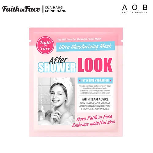 Mặt Nạ Dưỡng Da Căng Mịn Faith In Face After Shower Look Hydrogel Mask (25g)