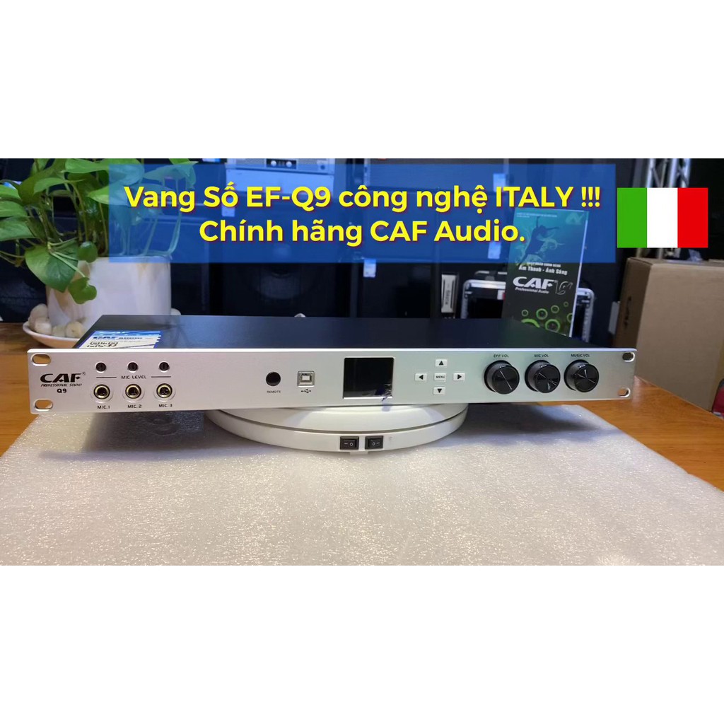 VANG SỐ KARAOKE CAO CẤP CAF Q9 NHẬP KHẨU