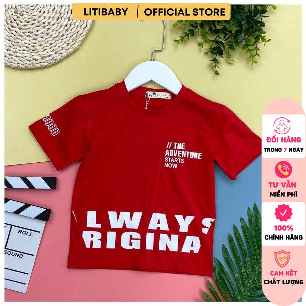 Áo LITIBABY chất vải cotton bé trai always 1/8