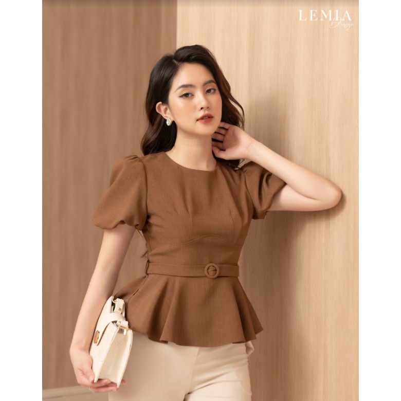 Áo Peplum tay bồng by LEMIA Design