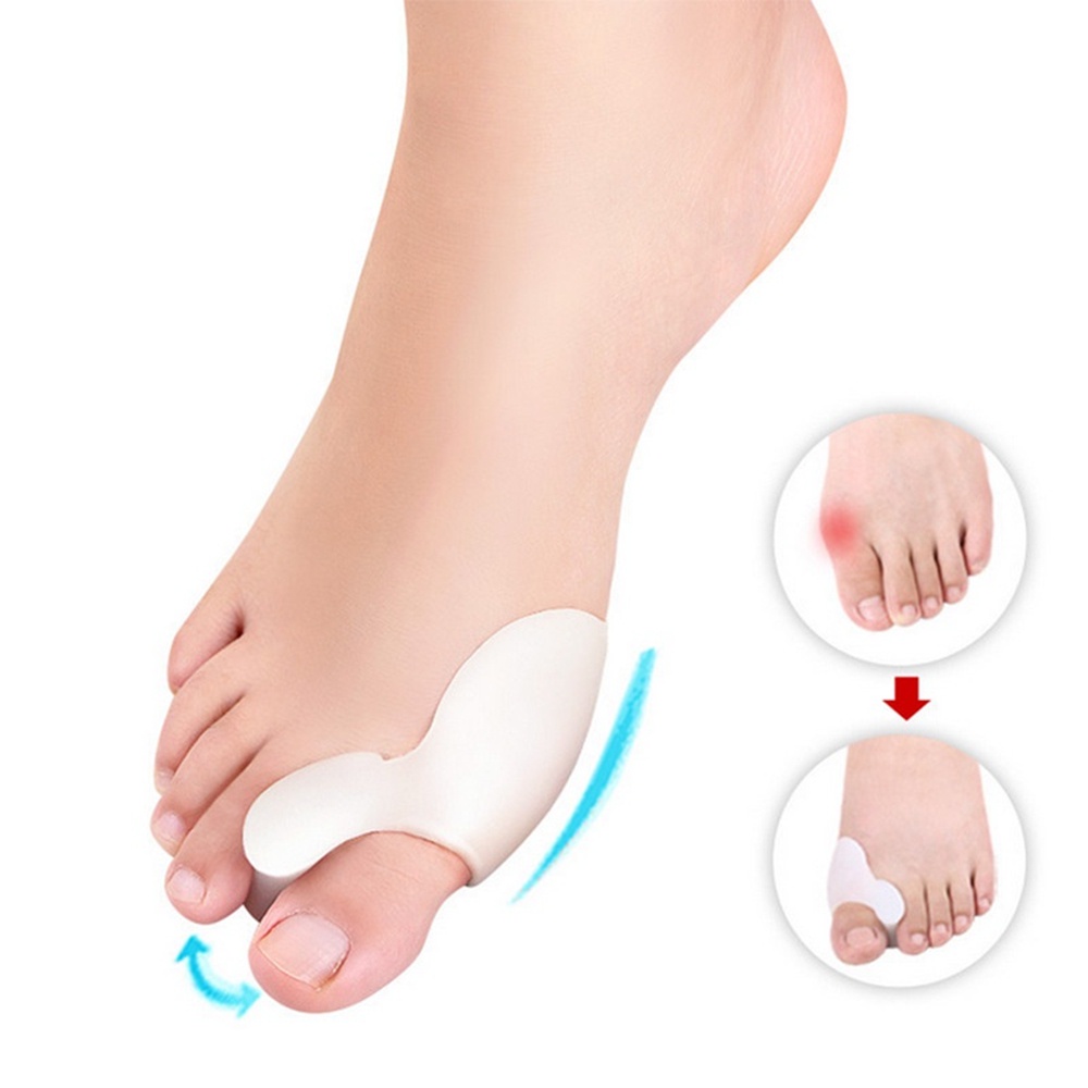 Cặp đế lót giày bằng silicone giúp chỉnh hình ngón chân cái