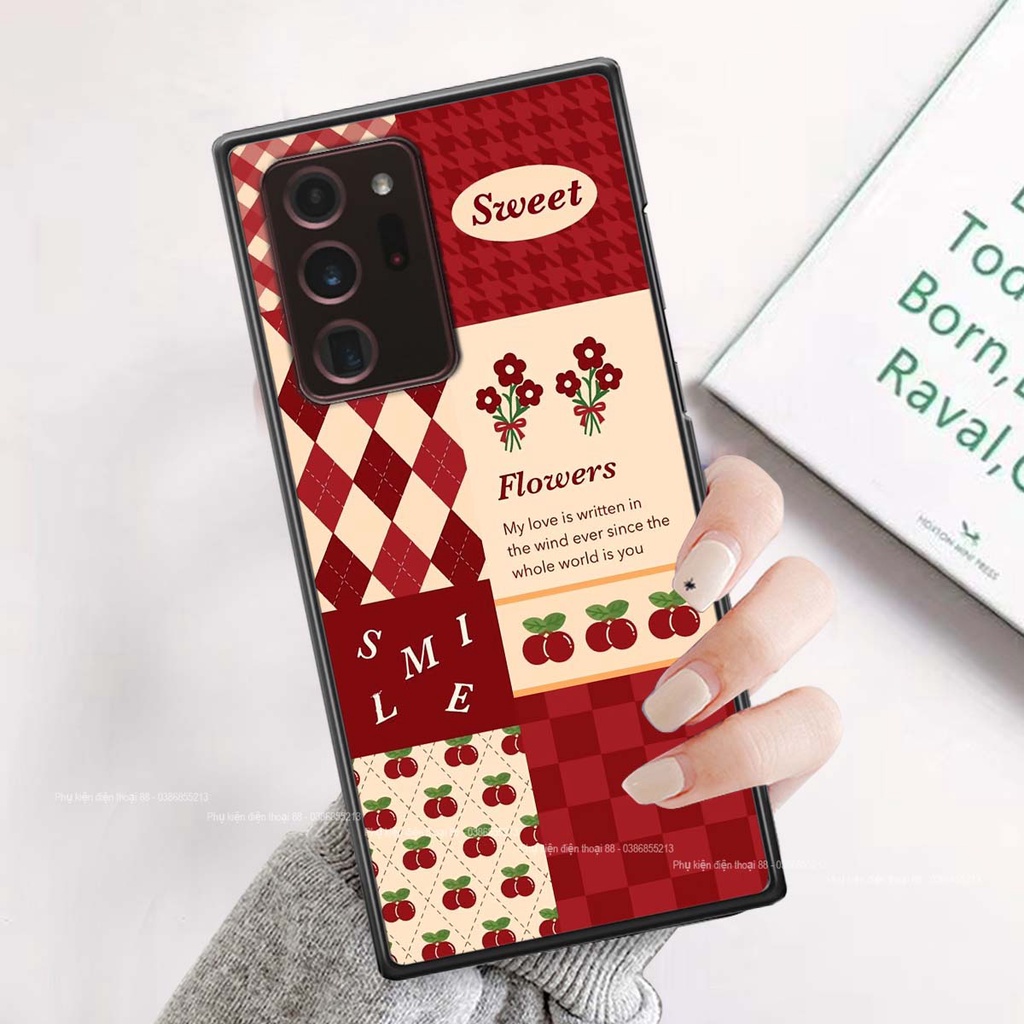 Ốp Samsung Note 20 Plus / Note 20 Ultra / Note 20+ họa tiết hoa, gấu thời trang, ốp dẻo bền đẹp