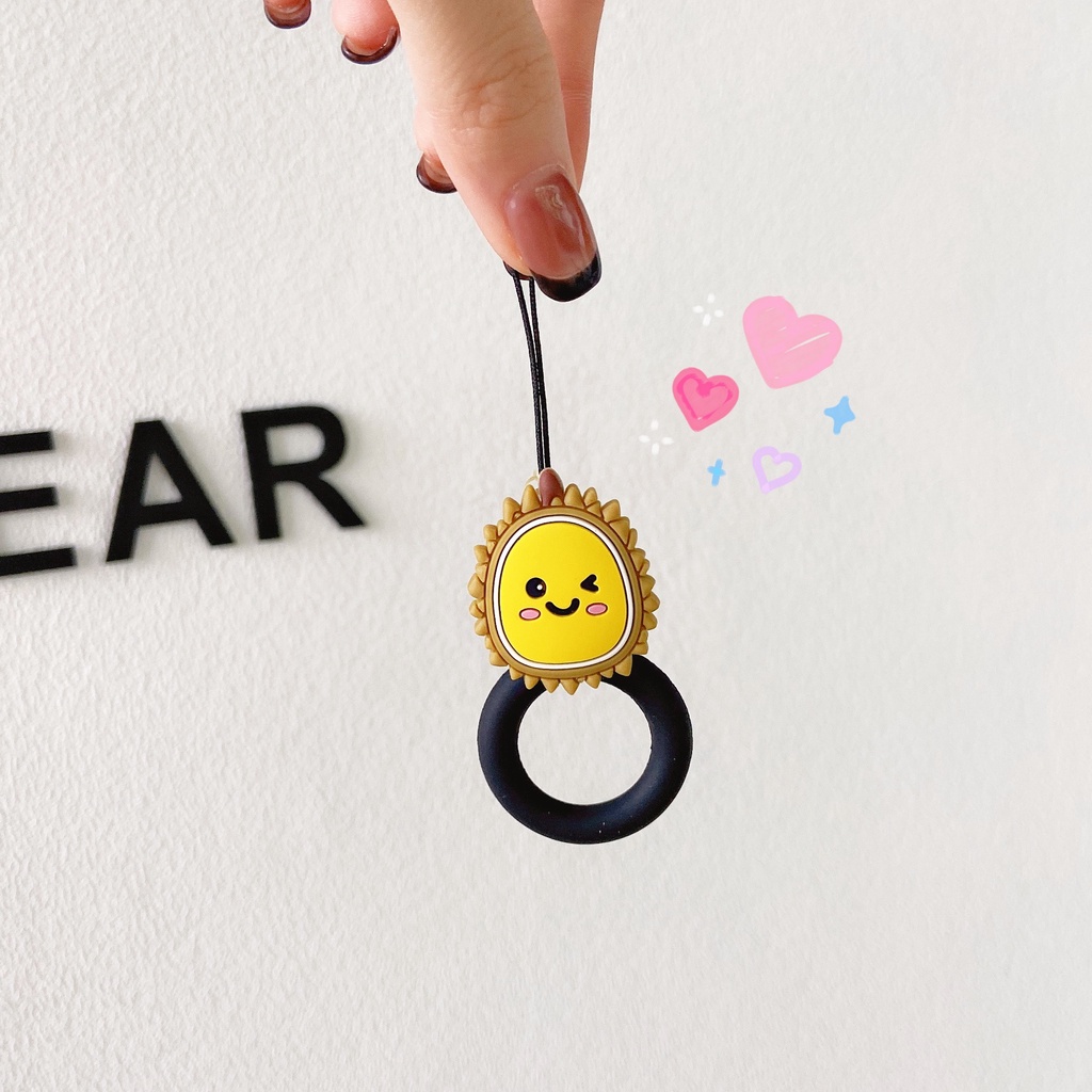silicone strap for Phone Key Strap For Mobile Phone Strap Strap Bracelet Cartoon Phone Accessories