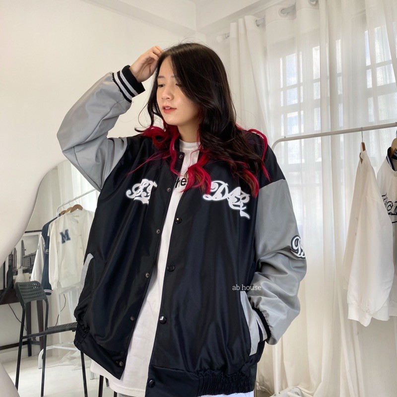 Áo Khoác Bomber Jacket DR Dù 2 Lớp Nam/Nữ Unisex (Ảnh Thật/ Có Sẵn)