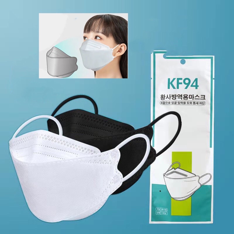 [50c]khẩu trang y tế KF94 KG MASK 4 lớpDaquy20khẩu trang Khánh khuẩn 3D Mask