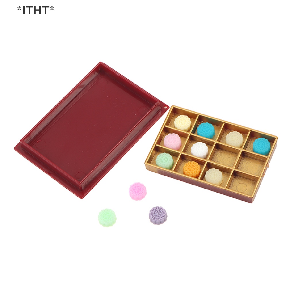 Bánh Trung Thu Mini Tỉ Lệ 1: 12 Trang Trí Nhà Búp Bê