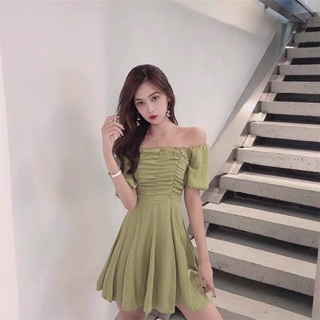 [Order] Váy trễ vai ulzzang