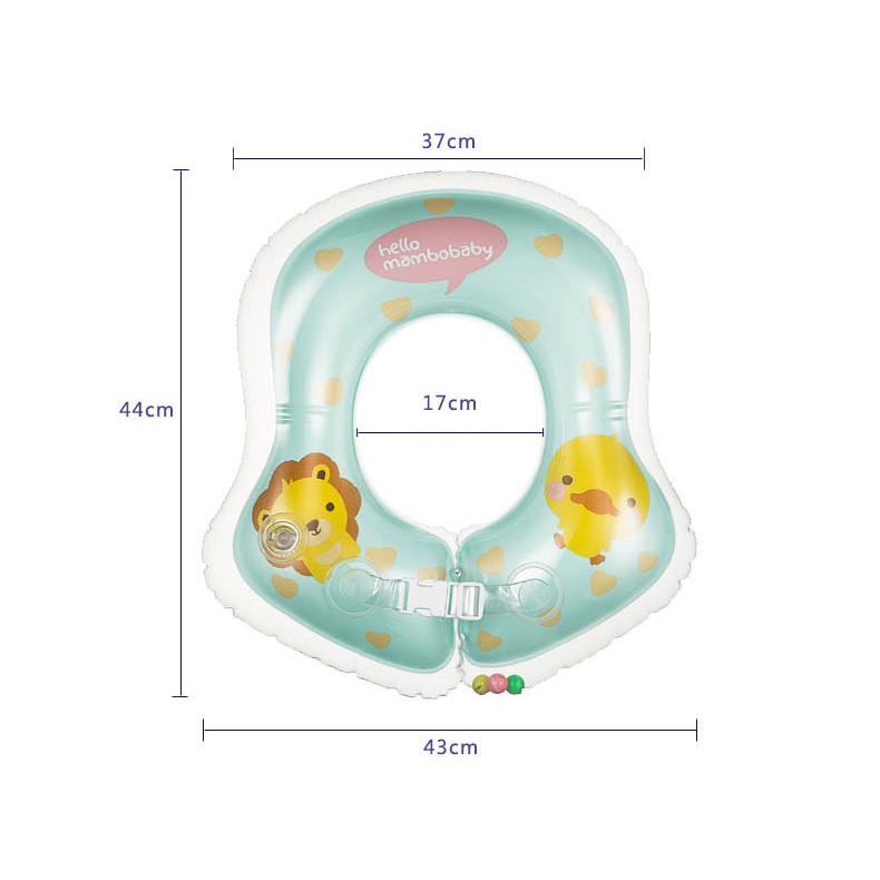 Phao Nách Hello Mambobaby Cho Bé (Kèm Bơm Tay Mini + Miếng Vá Dự Phòng)