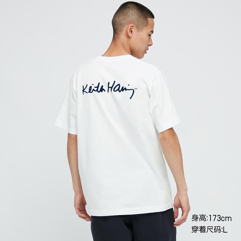 Hàng Có Sẵn Áo Thun Uniqlo In Hình Keith Haring Cho Nam Và Nữ