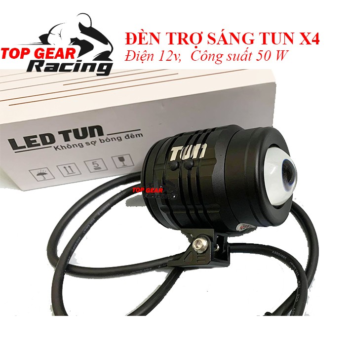 Đèn Trợ Sáng TUN X4 Plus - Bi Cầu Siêu Sáng &lt;TOPGEAR&gt;