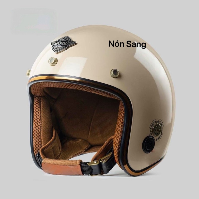 NÓN 3/4 NAPOLI MẪU MỚI CHÍNH HÃNG