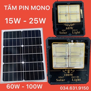 Đèn pha năng lượng 4 ô cao cấp công suất 60w và 100w bảo hành 12 tháng