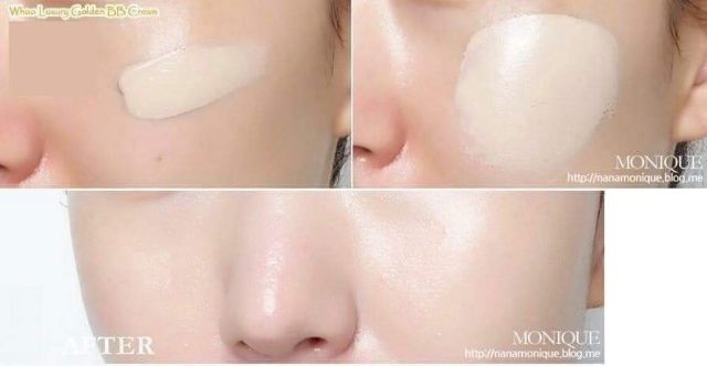 [Mới Date 2022]Gói dùng thử BB CREAM  LUXURY WHOO KEM NỀN TRANG ĐIỂM THẦN THÁNH 1ml