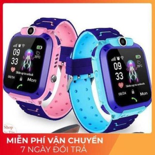 [Free Ship] Đồng hồ định vị Q12 nghe gọi cho trẻ em - có camera