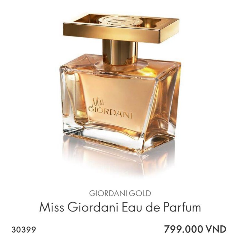 Nước hoa Miss Giordani Eau de Parfum 30399