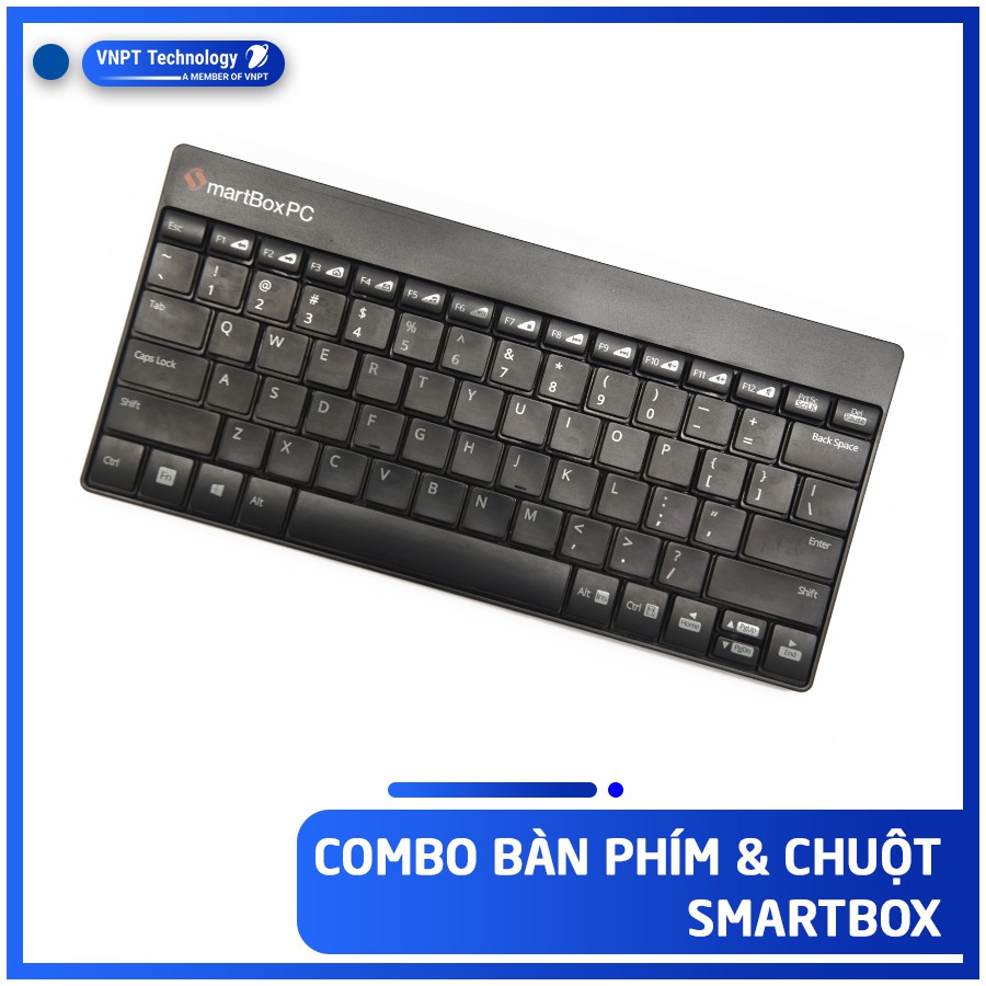 Bộ bàn phím kèm chuột không dây Smartbox PC chính hãng cao cấp