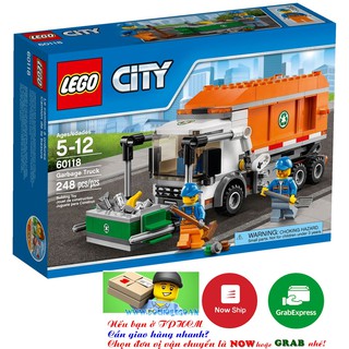 Mô hình LEGO City 60118 - Xe tải chở rác